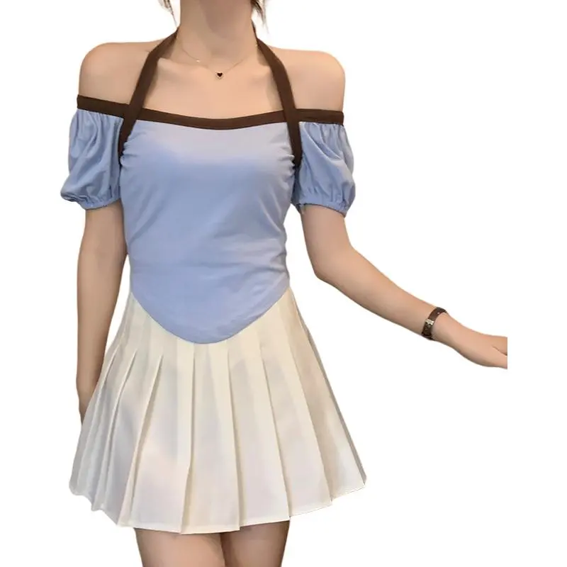 Mu Xiao Xin Set in Sleeve T Shirt Women's-3