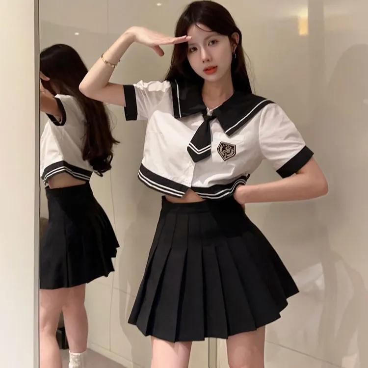 Mu Xiao Xin Two Piece Skirt Sets Women's-2