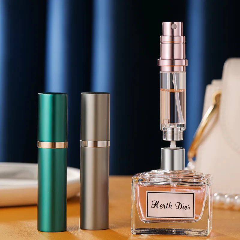 LOUISCHANZL Bottom Refillable Perfume Refill Bottles Squeeze Activated Pump Spray Bottle-4