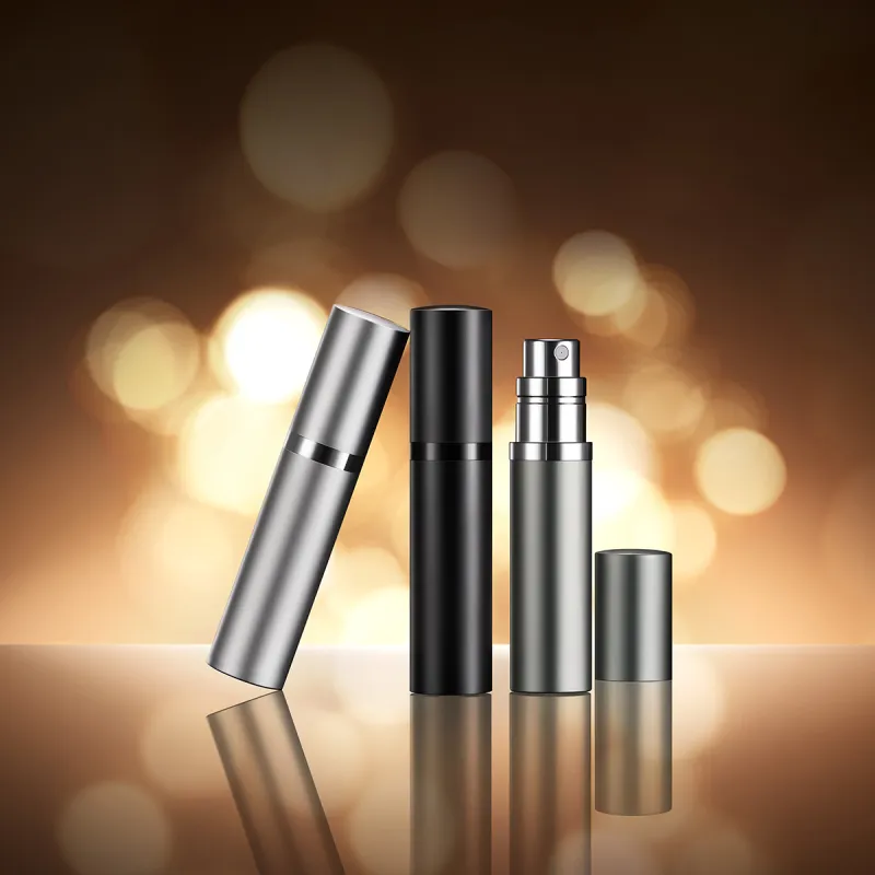 LOUISCHANZL Bottom Refillable Perfume Refill Bottles Squeeze Activated Pump Spray Bottle-17