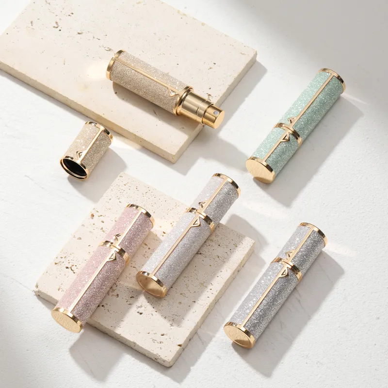 LOUISCHANZL Perfume Travel Bottles, Shimmery Pattern-2