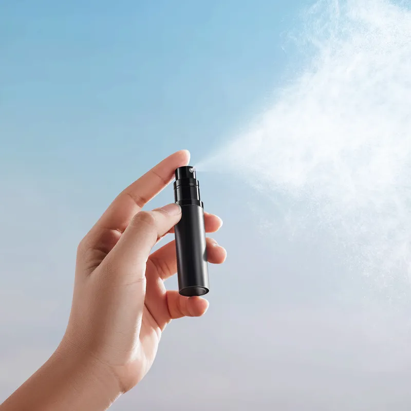 LOUISCHANZL Bottom Refillable Perfume Refill Bottles Squeeze Activated Pump Spray Bottle-8