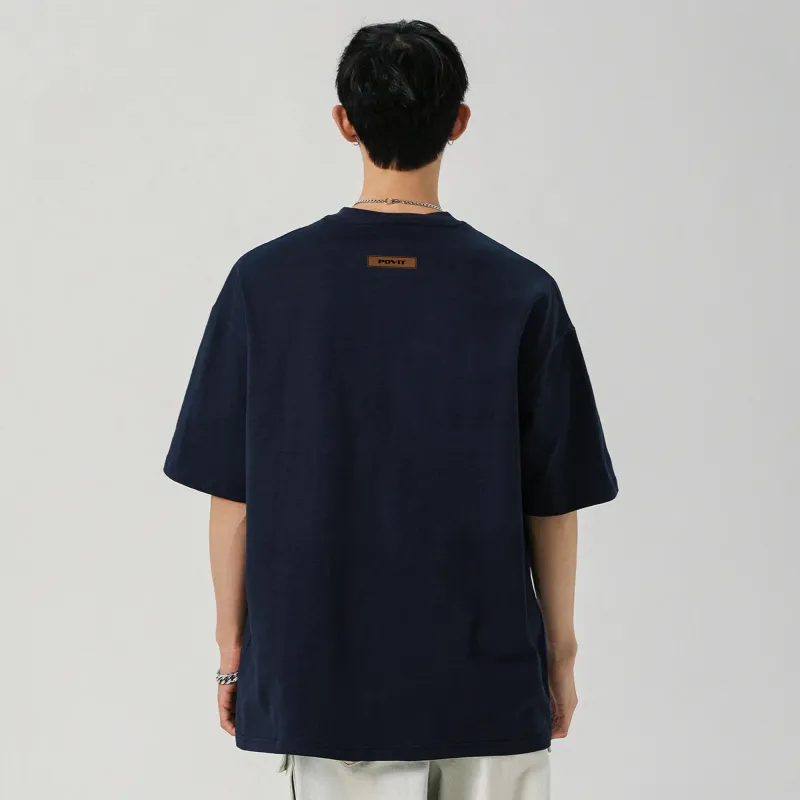 POVIT T Shirts Unisex-18