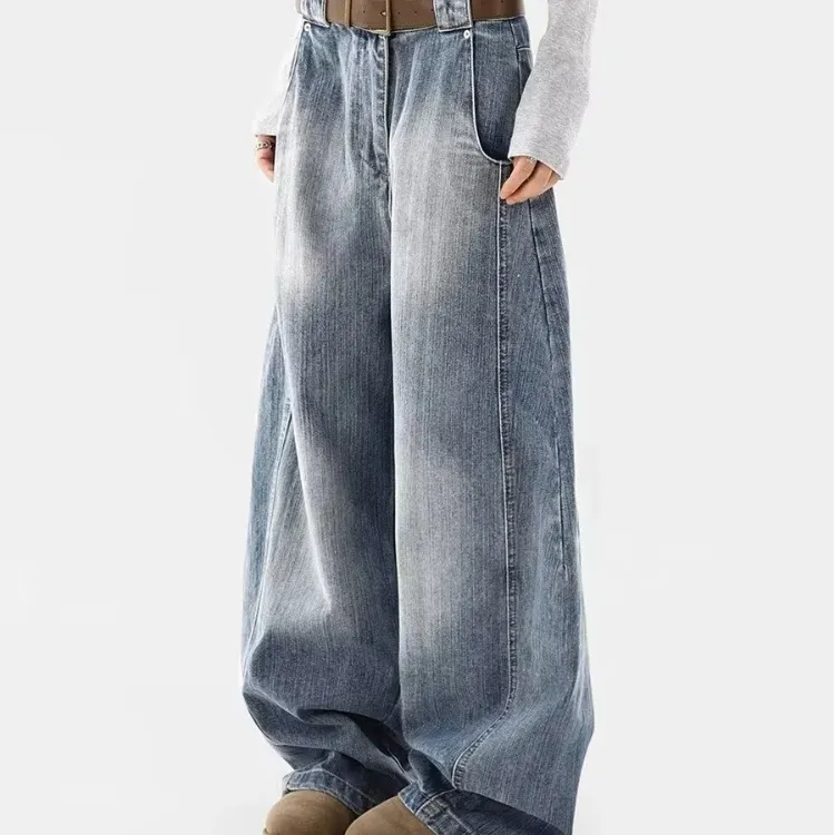 PLUSONEONE+ Jeans Women's Blue-2
