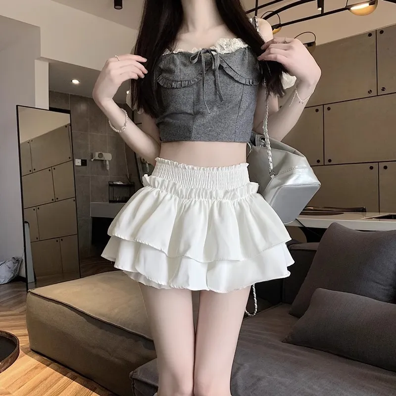 PLUSONEONE+ Casual Short Skirts Women's-3