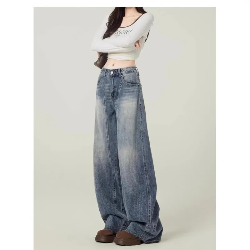 PLUSONEONE+ Jeans Women's Vintage Blue-2