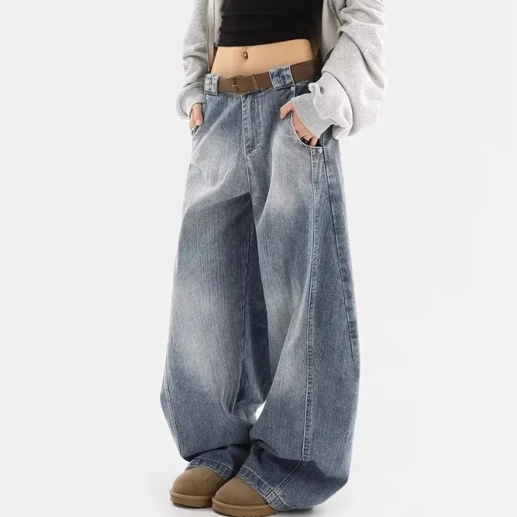 PLUSONEONE+ Jeans Women's Blue-1