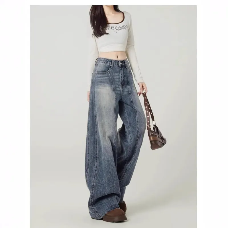 PLUSONEONE+ Jeans Women's Vintage Blue-4