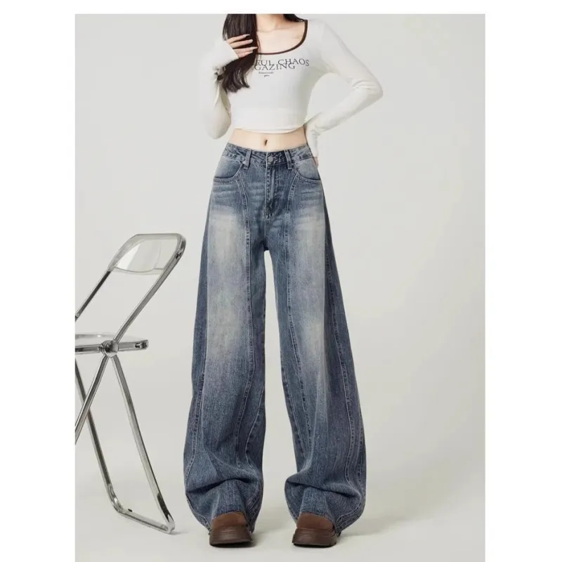 PLUSONEONE+ Jeans Women's Vintage Blue-3