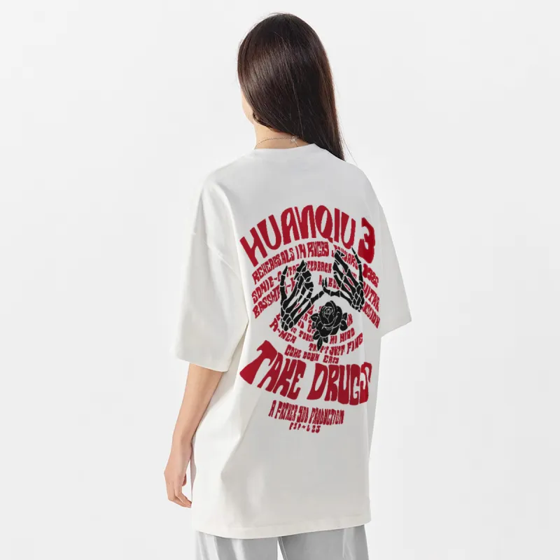 HUANQIU T Shirts Unisex-3