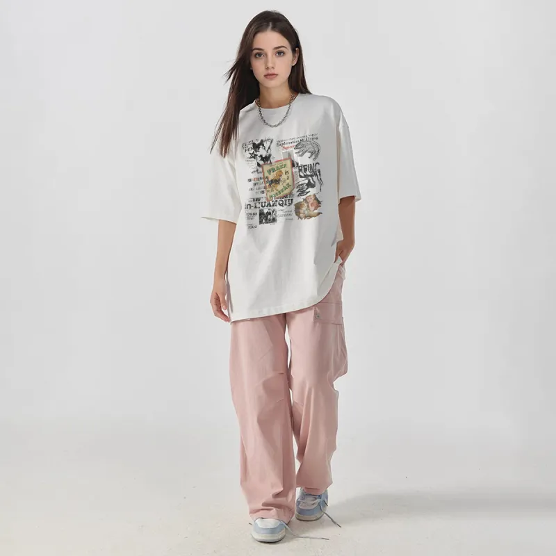 HUANQIU T Shirts Unisex-2
