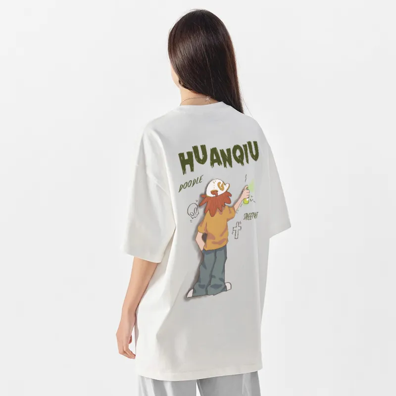 HUANQIU T Shirts Unisex-3