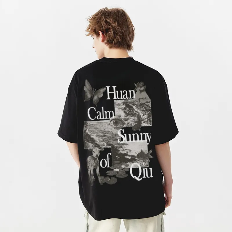 HUANQIU T-Shirts Unisex-9