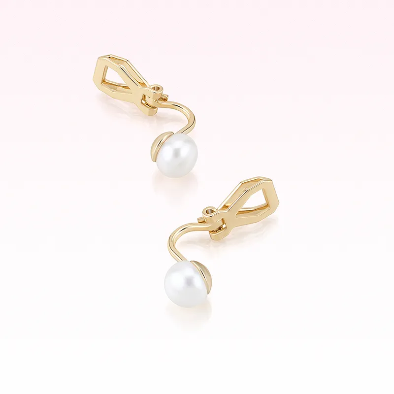 AJIDOU S925 Silver Earrings Women's-3