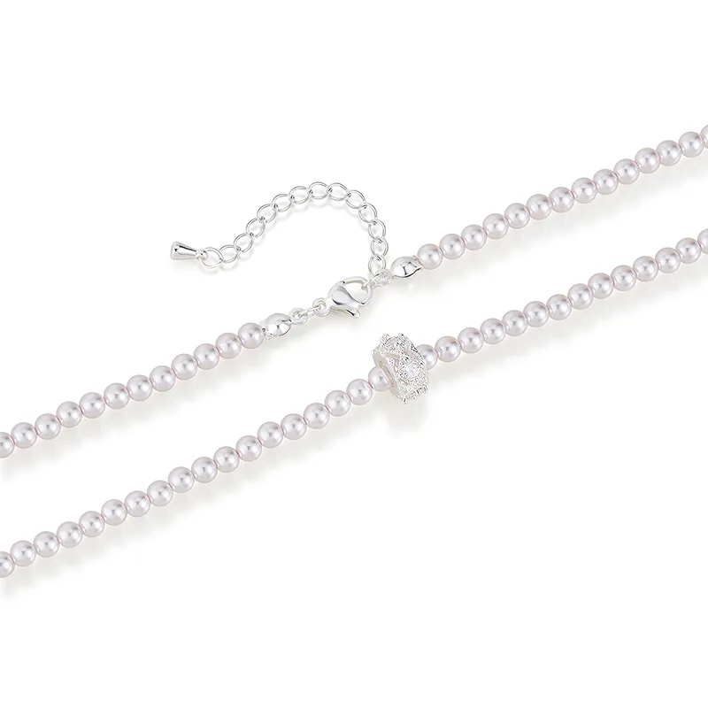 AJIDOU Faux Pearl Necklaces Women's-3
