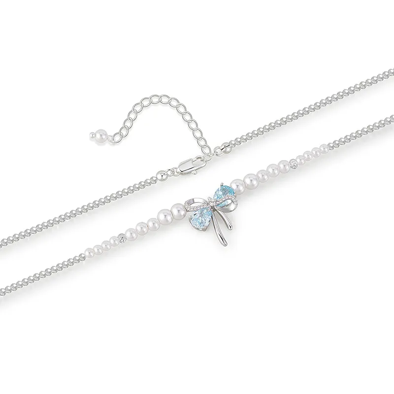 AJIDOU Anti Pearl Necklaces Women's-2