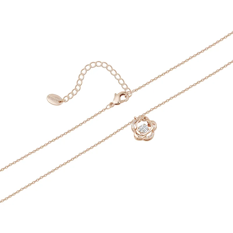 AJIDOU Synthetic Cubic Zirconia Necklaces Women's-5