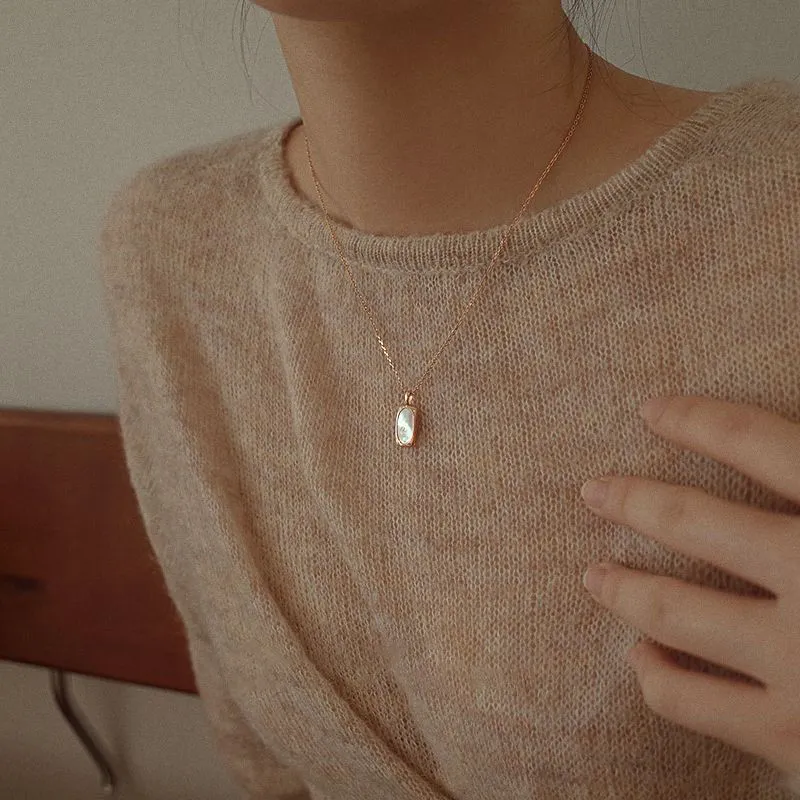 Zocai 925 Sterling Silver Necklaces Unisex-3