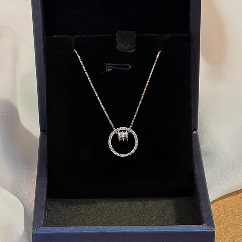 Zocai S925 Silver Necklaces Women's-7