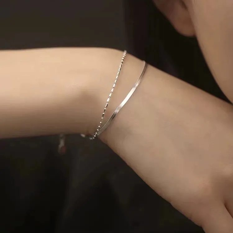 Zocai S925 Silver Bracelets Women's-6