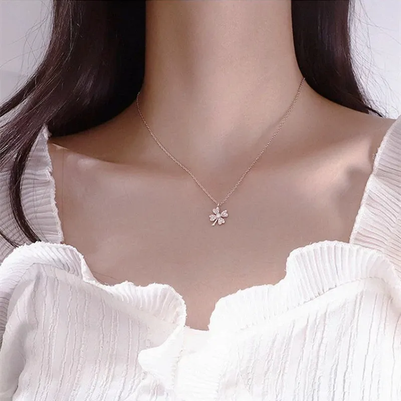 Zocai S925 Silver Necklaces Women's-2