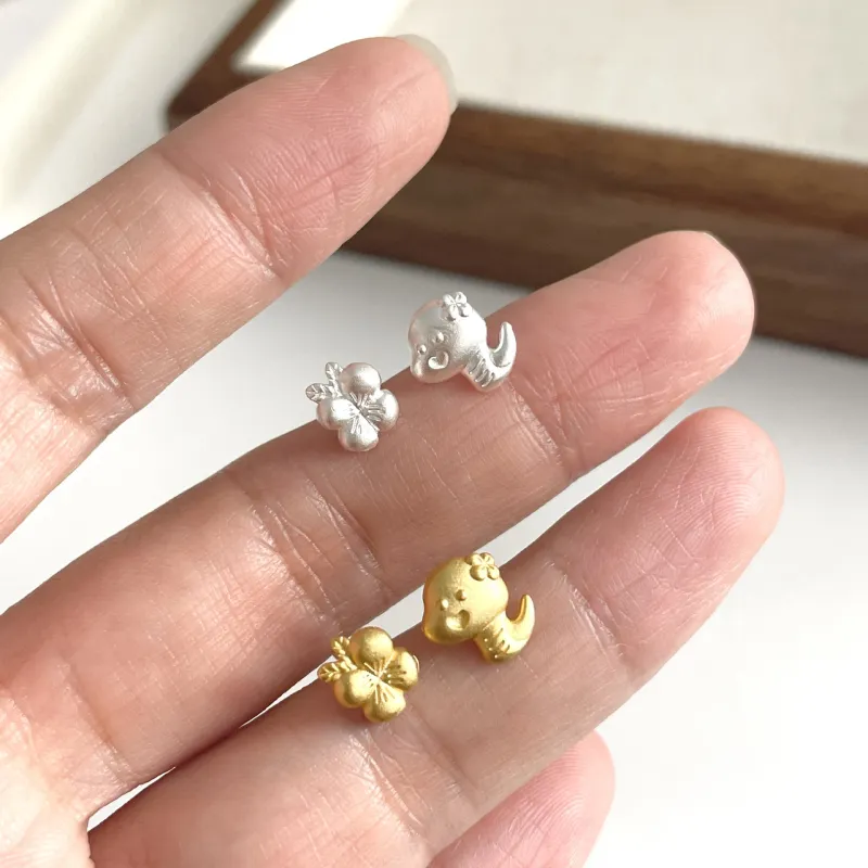 Zocai S925 Silver Stud Earrings Women's-1