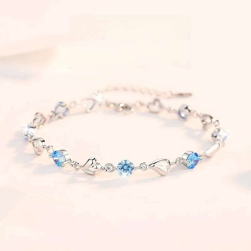Zocai S999 Fine Silver Pure Silver Bracelets Women's-2
