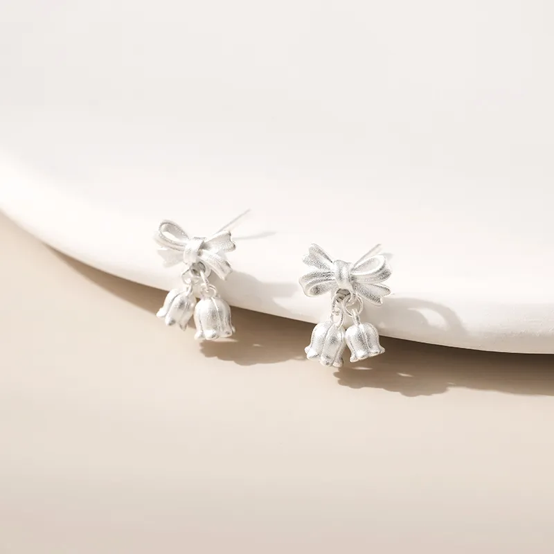 Zocai S925 Silver Stud Earrings Women's-1