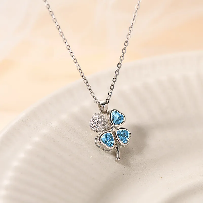 Zocai S925 Silver Necklaces Women's-4