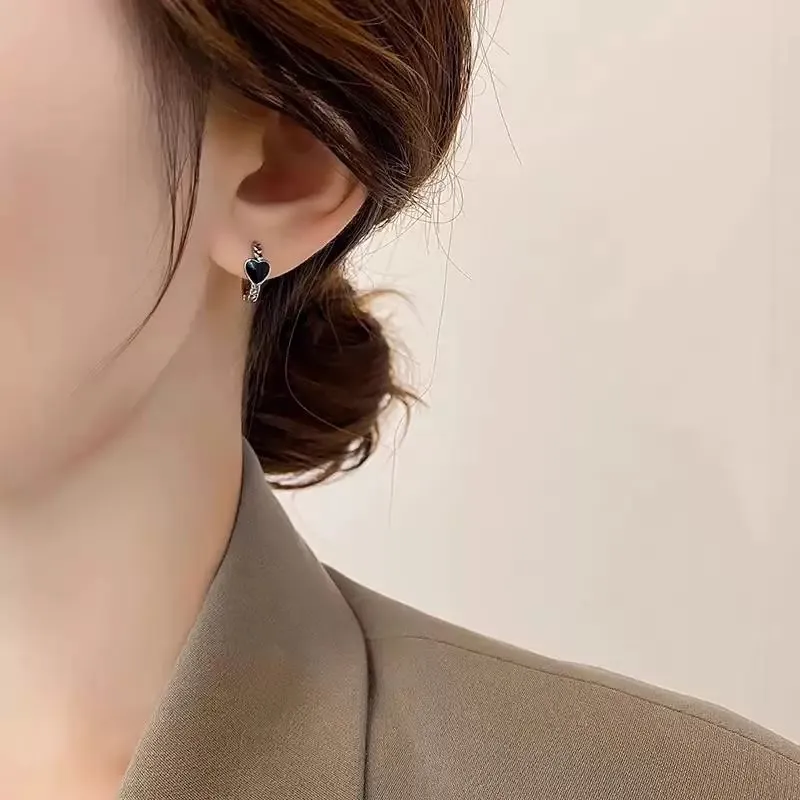 Zocai S925 Silver Stud Earrings Women's-4