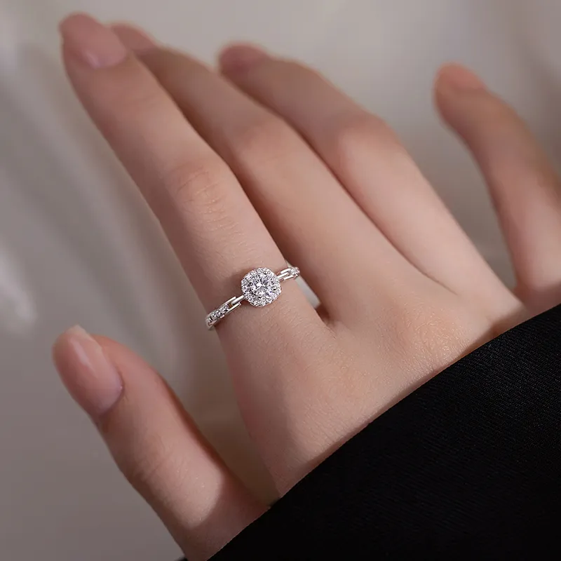 Zocai S925 Silver Rings Women's-5