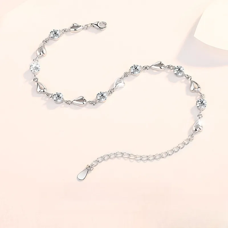Zocai S999 Fine Silver Pure Silver Bracelets Women's-6