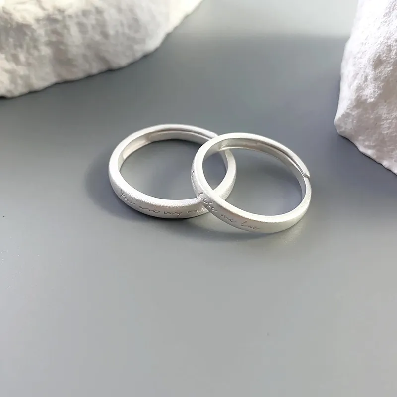 Zocai S999 Fine Silver Rings Unisex-5