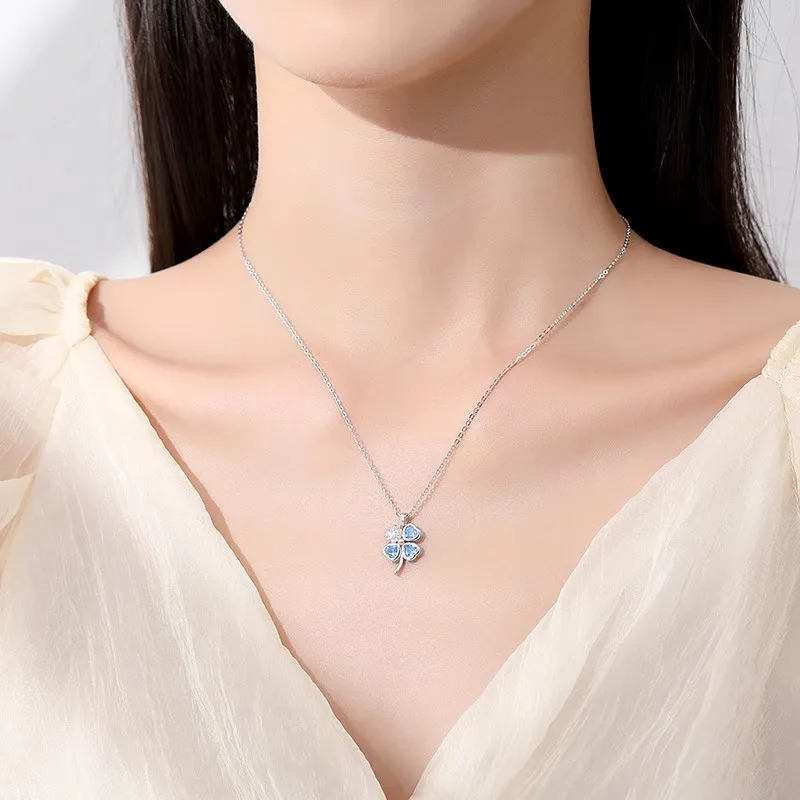 Zocai S925 Silver Necklaces Women's-1