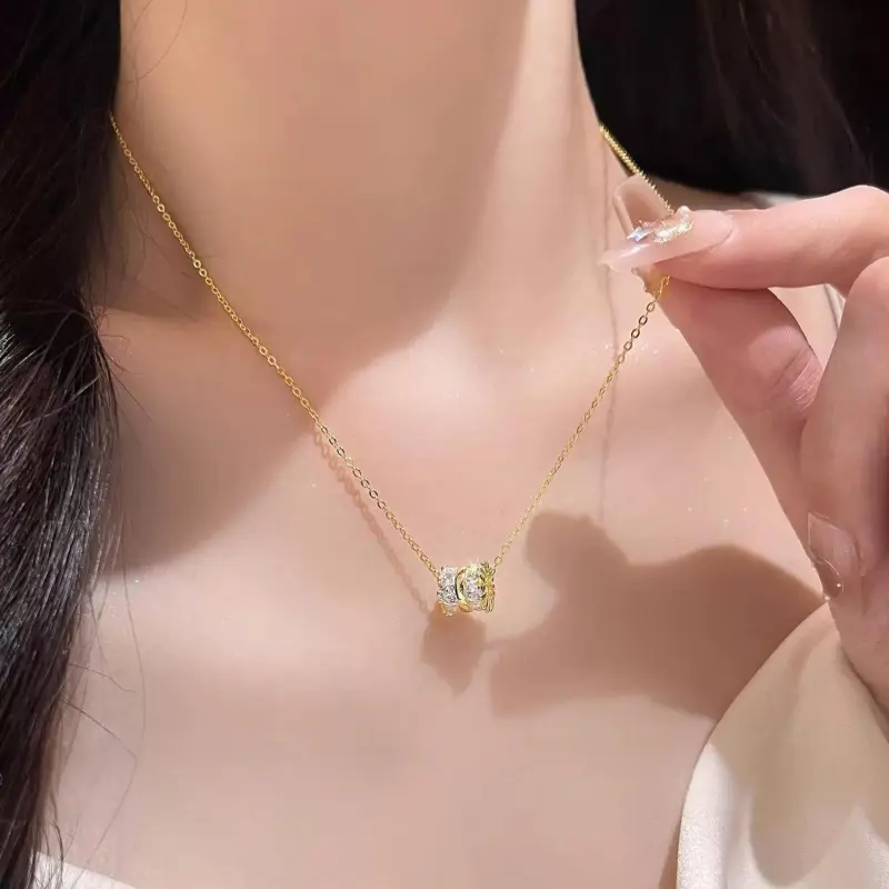 Zocai S925 Silver Necklaces Women's-4