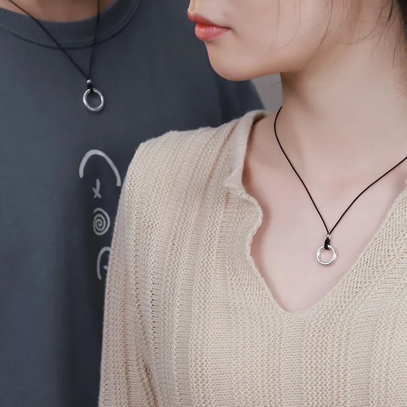 Zocai S999 Fine Silver Pendants Unisex-3