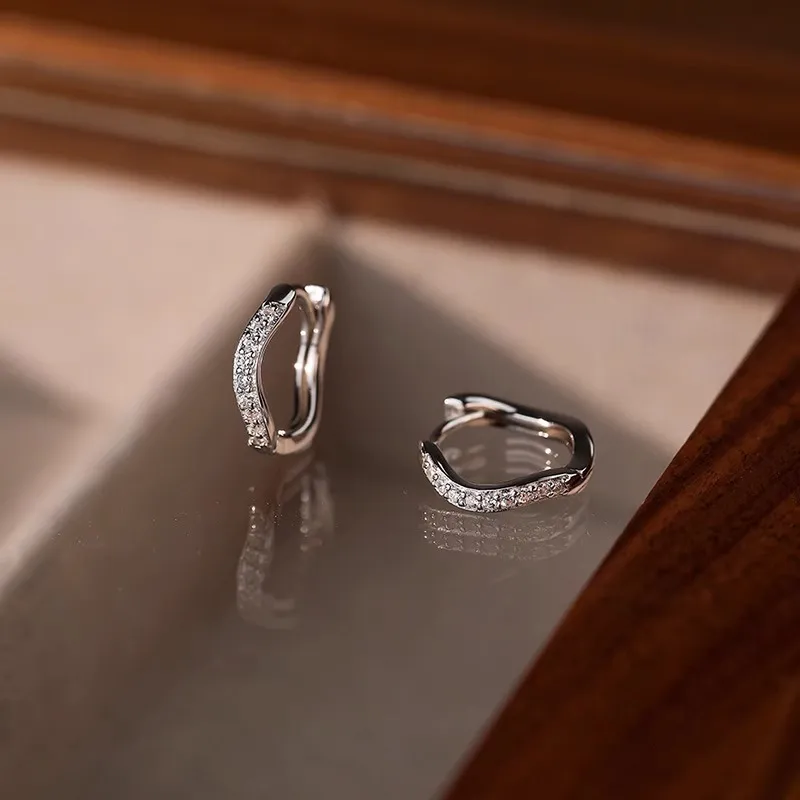 Zocai S925 Silver Earrings Women's-5