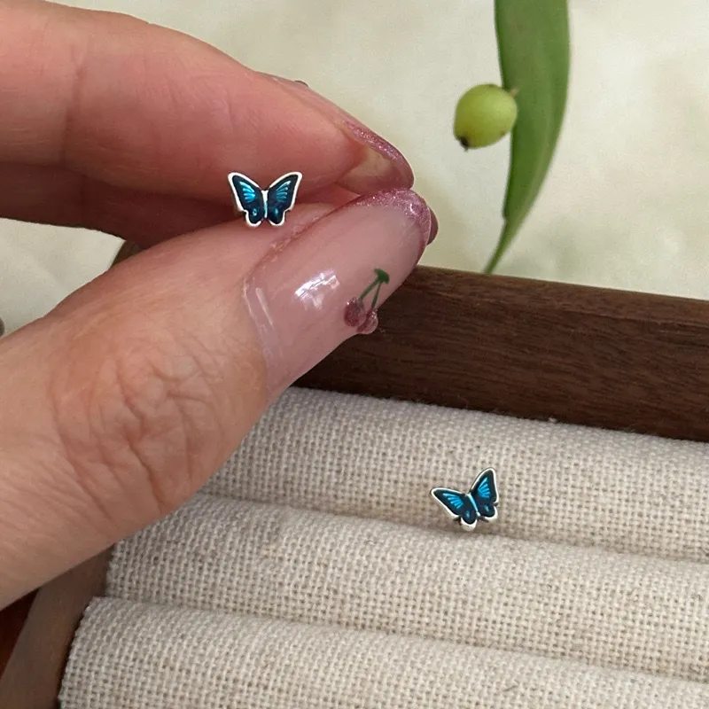 Zocai S999 Fine Silver Stud Earrings Women's-2