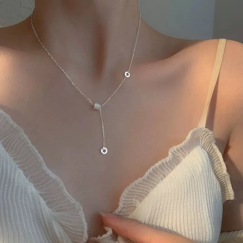 Zocai S925 Silver Necklaces Women's-2