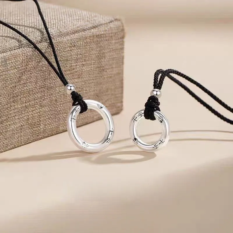 Zocai S999 Fine Silver Pendants Unisex-8