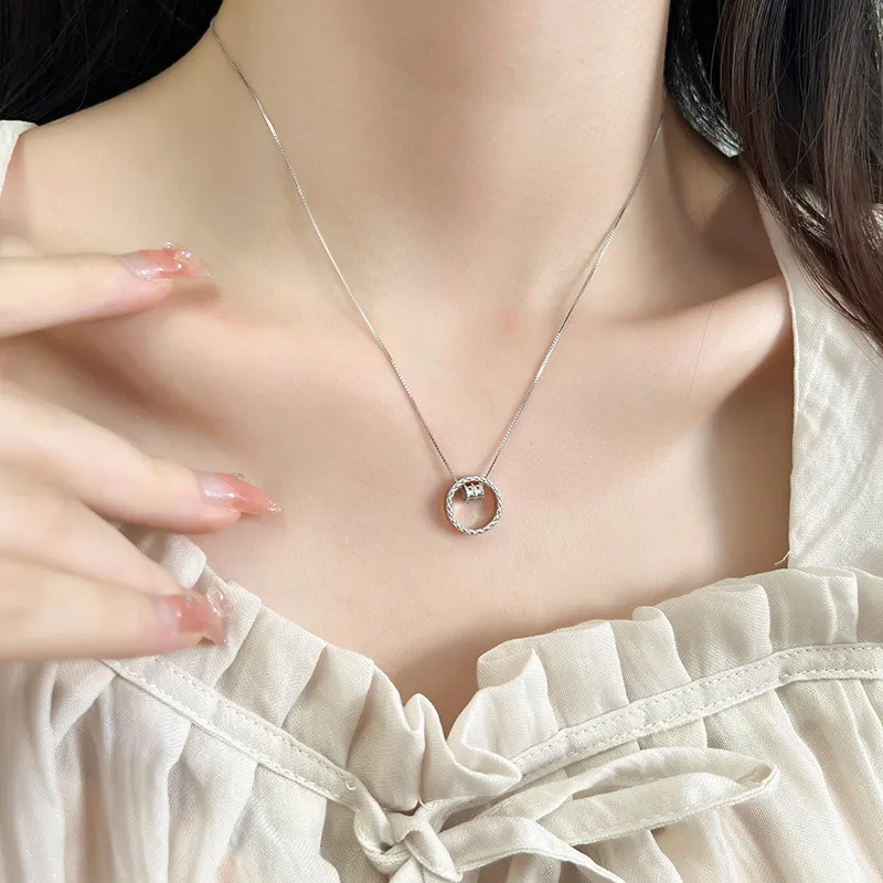 Zocai S925 Silver Necklaces Women's-8