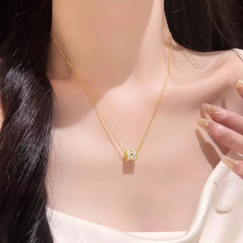 Zocai S925 Silver Necklaces Women's-3