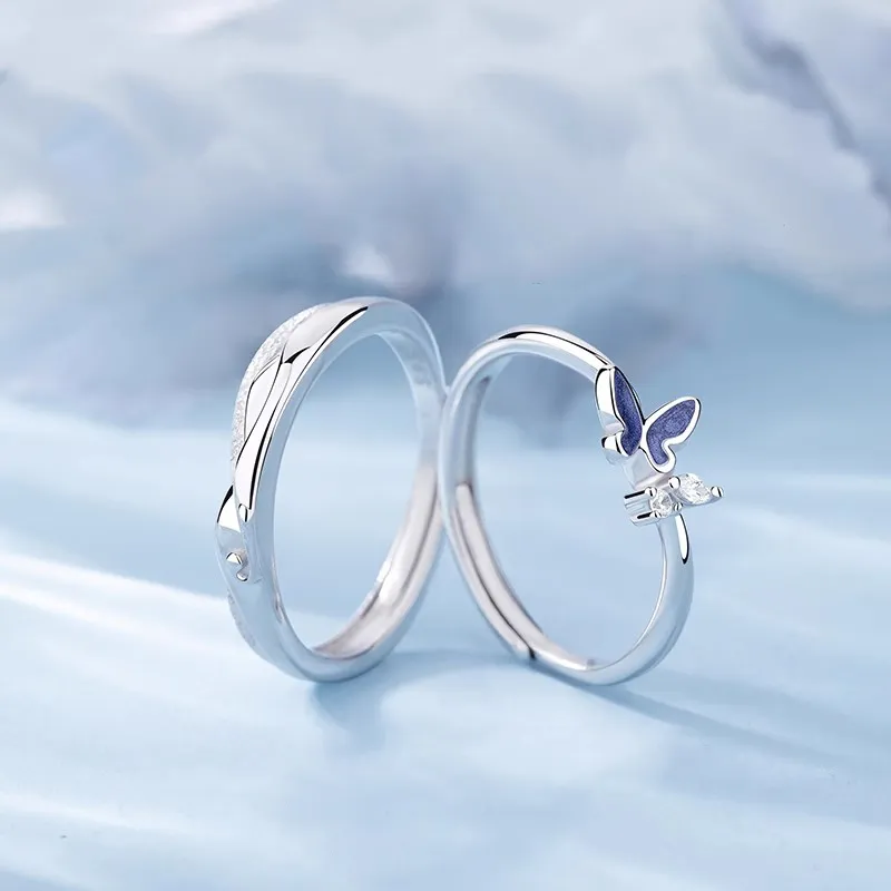 Zocai 999 Fine Silver Rings Unisex-10