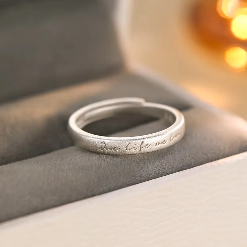 Zocai S999 Fine Silver Rings Unisex-11