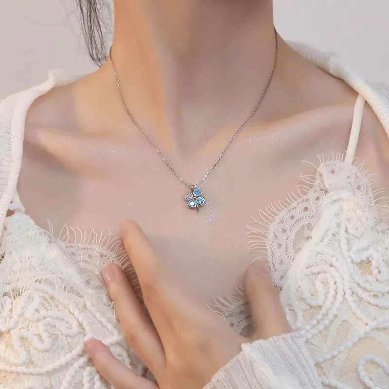 Zocai S925 Silver Necklaces Women's-2