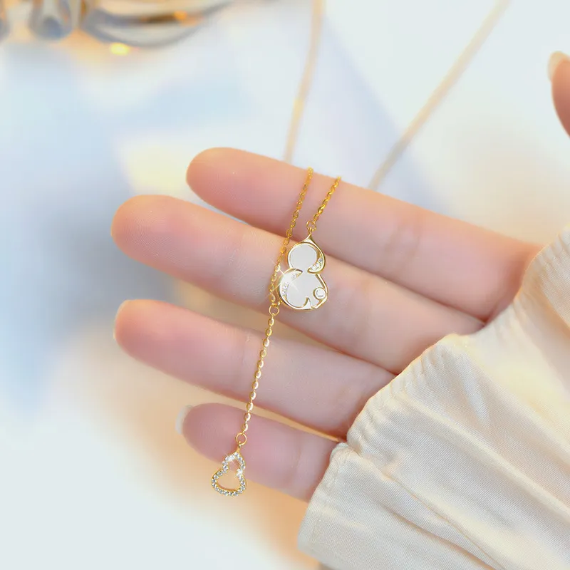 Zocai S925 Silver Necklaces Women's-1