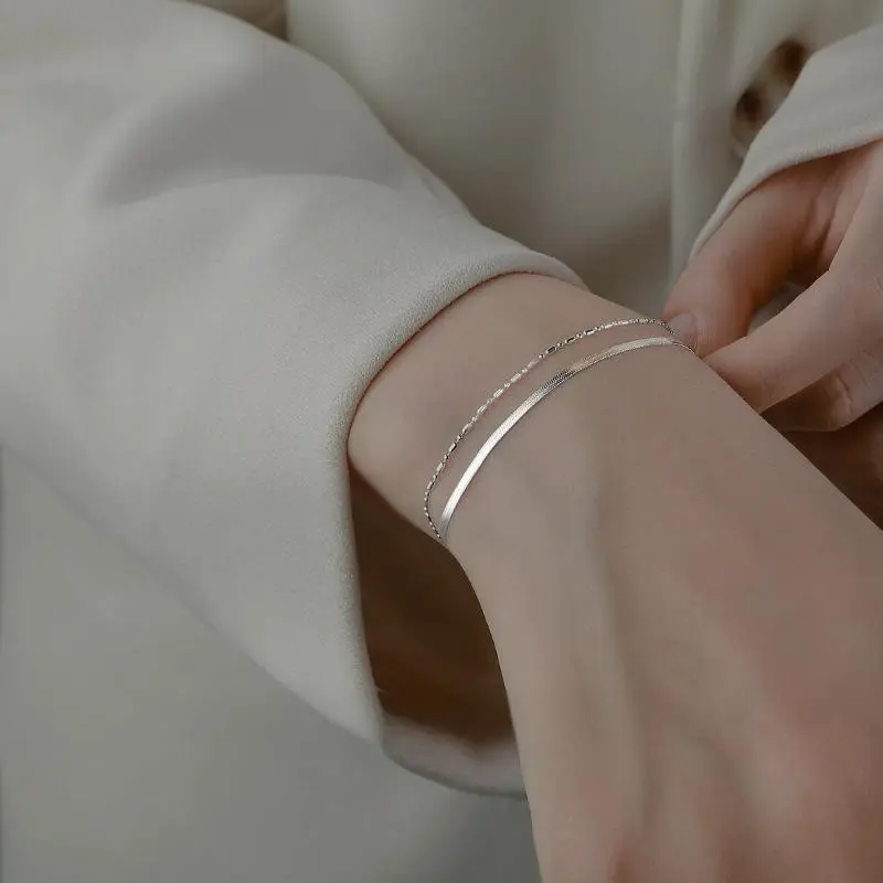 Zocai S925 Silver Bracelets Women's-2