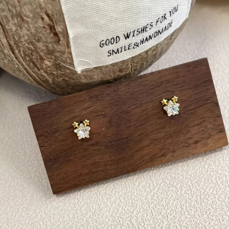 Zocai S925 Silver Stud Earrings Women's-6