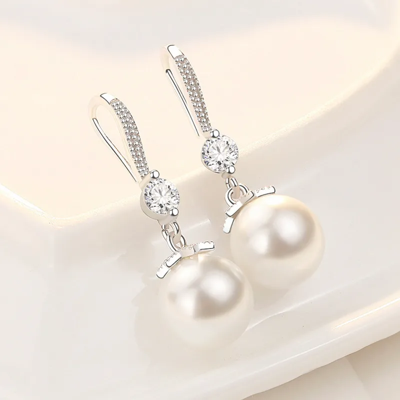 Zocai S925 Silver Earrings Women's-4