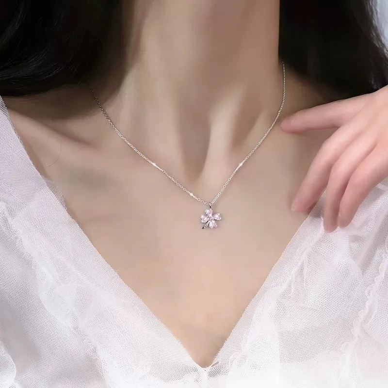 Zocai S925 Silver Necklaces Women's-1